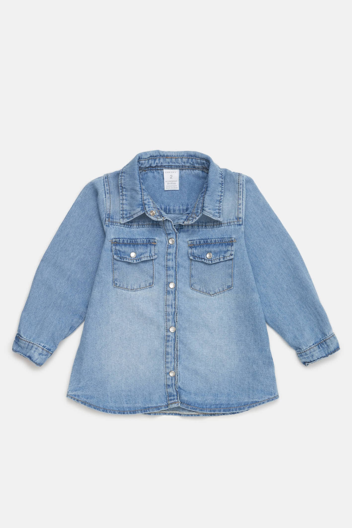 Camisa Basic Girl Blue