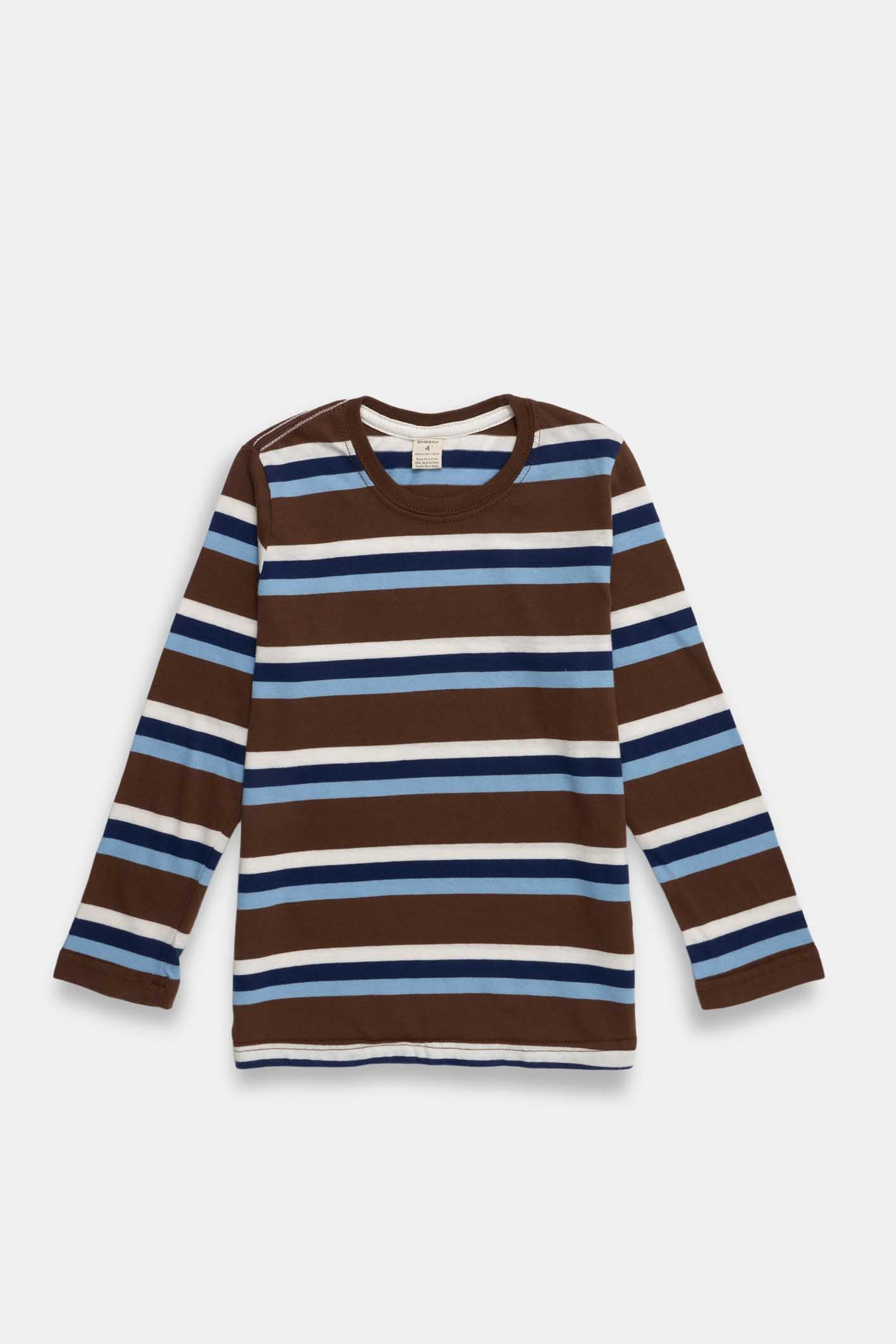Remera rayada Turin 4-12