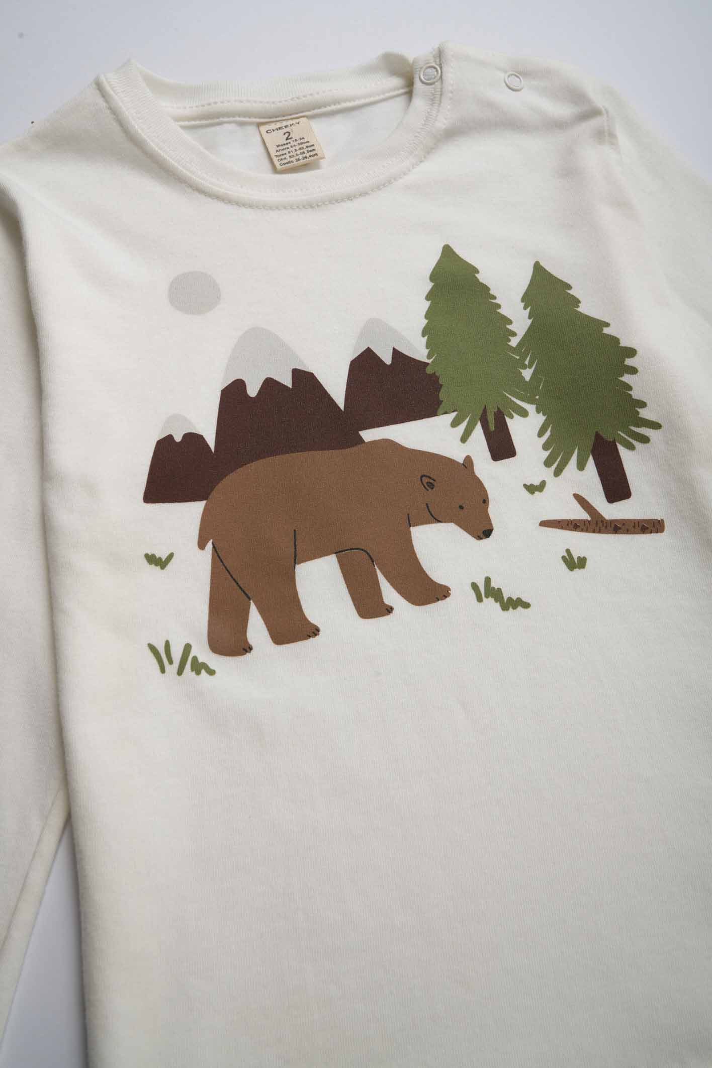 Remera dustin para niños de 1 a 3 años de Cheeky