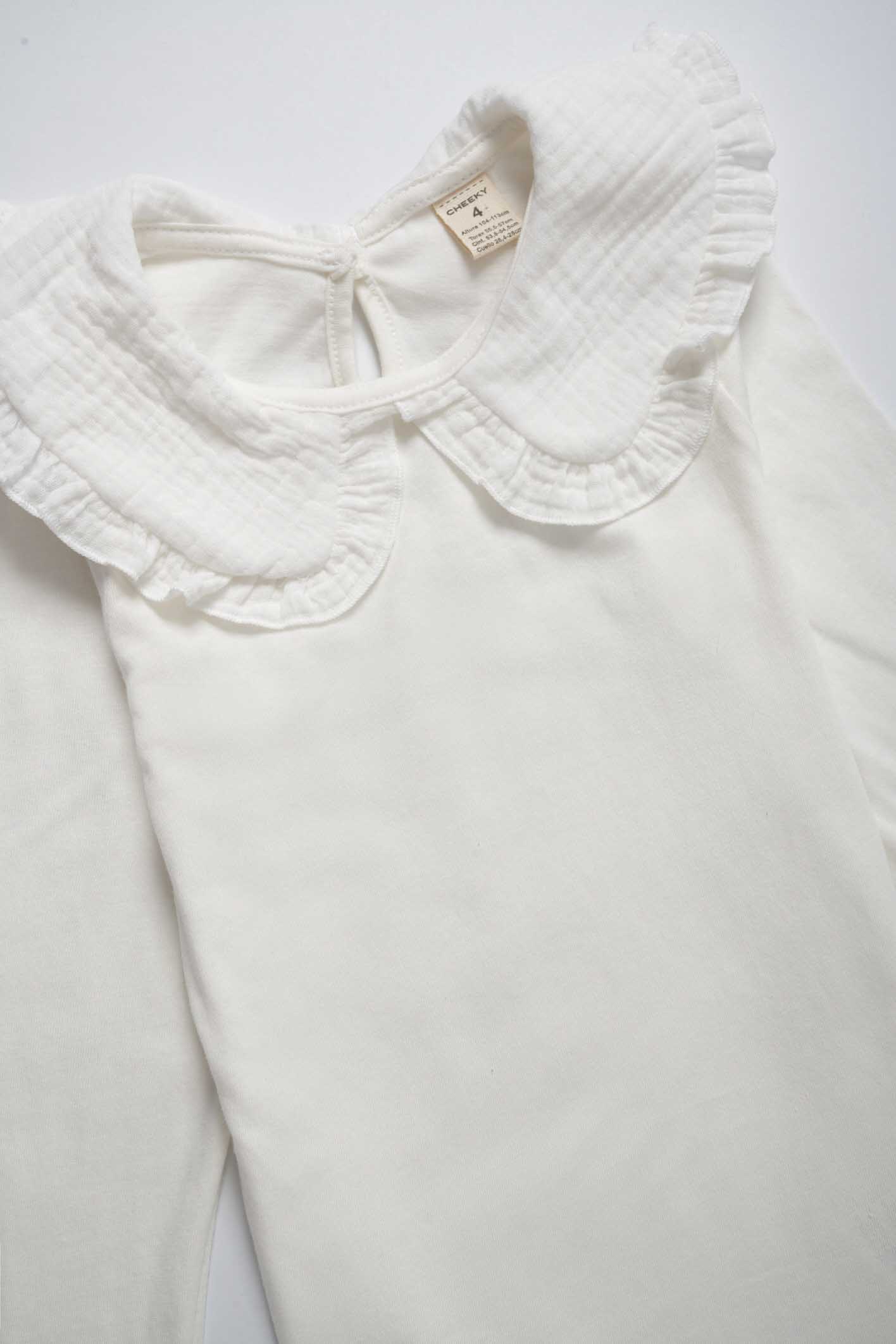 Remera blanca para niñas de Cheeky